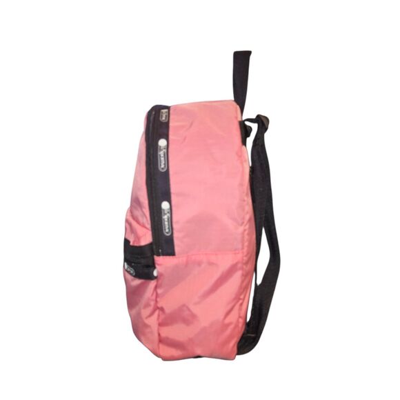 LeSportSac Mini Route Backpack Pink & Black Ripstop 11\